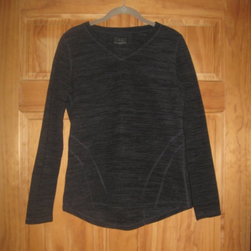 Tek Gear Striped Fleece Long Sleeve Shirt